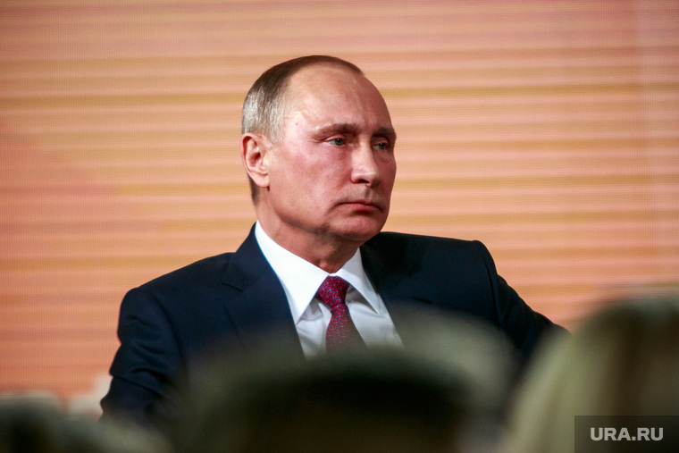 Ежегодная итоговая пресс-конференция президента РФ Владимира Путина. Москва