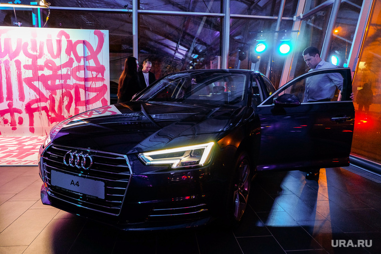 Audi Art Experience в Екатеринбурге, автосалон, ауди, автомобиль