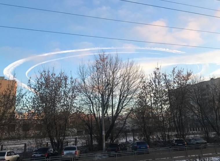 Жители Твери связали появление нимба с приездом в город Владимира Путина