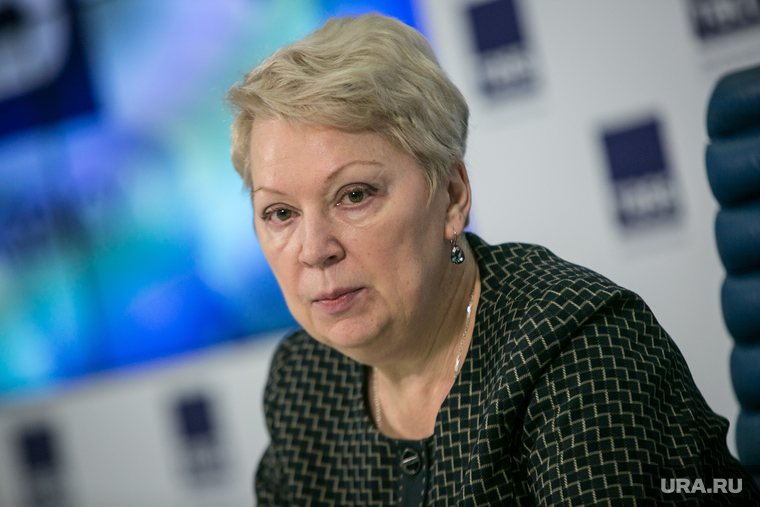 Пресс-конференция в ТАСС, посвященная итогам работы Министерства образования и науки РФ в 2016 году, с участием Васильевой Ольги. Москва, портрет, васильева ольга