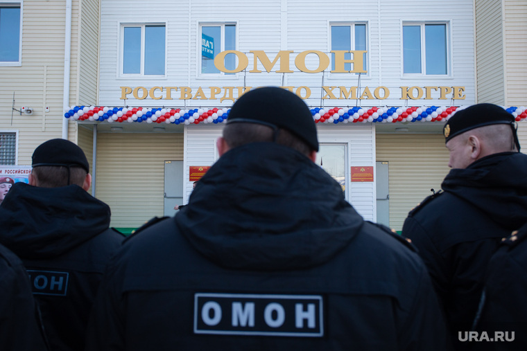 Открытие базы ОМОН. Сургут, росгвардия, омон по хмао