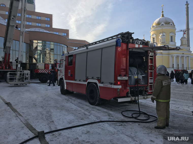 Учения МЧС у World Trade Center, Екатеринбург