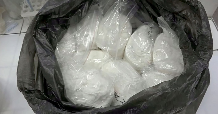 У преступников изъяли 345 кг синтетических наркотиков