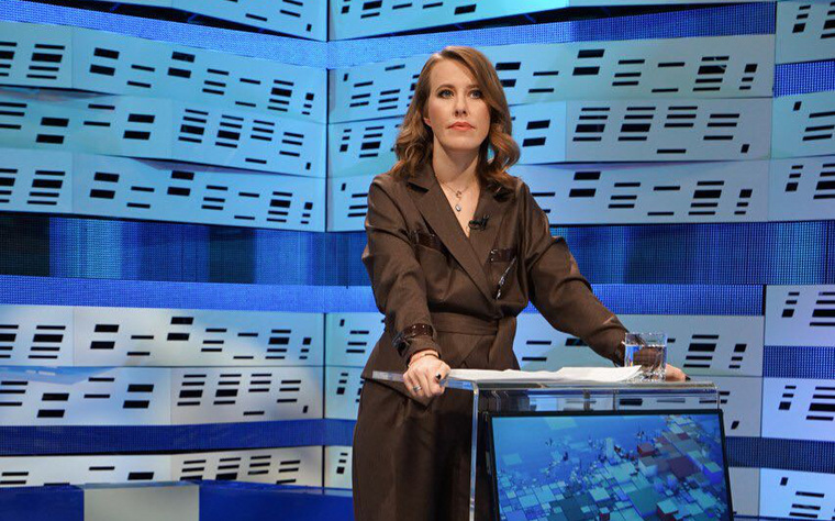 Собчак заявила, что с ней начал спорить ведущий дебатов на «Первом канале»