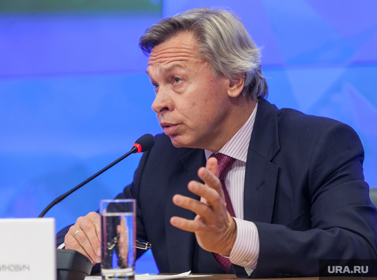 Пресс-конференция Председателя комитета ГД по международным делам Пушкова А.К. Москва, пушков алексей