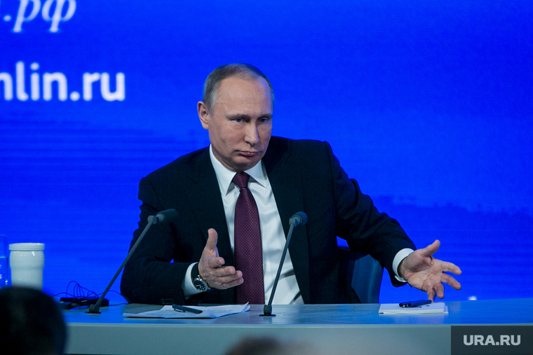 12 ежегодная итоговая пресс-конференция Путина В.В. Москва