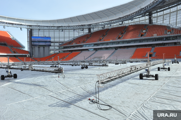 Пресс-конференция на Центральном стадионе. Екатеринбург, центральный стадион