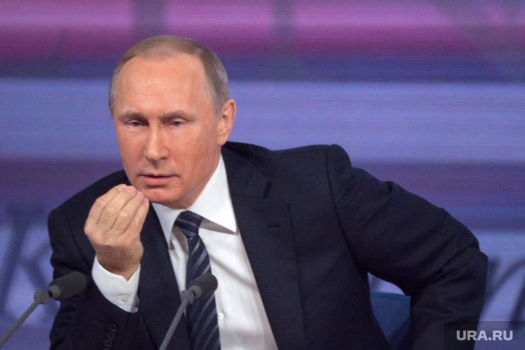 Пресс-конференция с Президентом России Владимиром Путиным. Архив. Москва, портрет, путин владимир