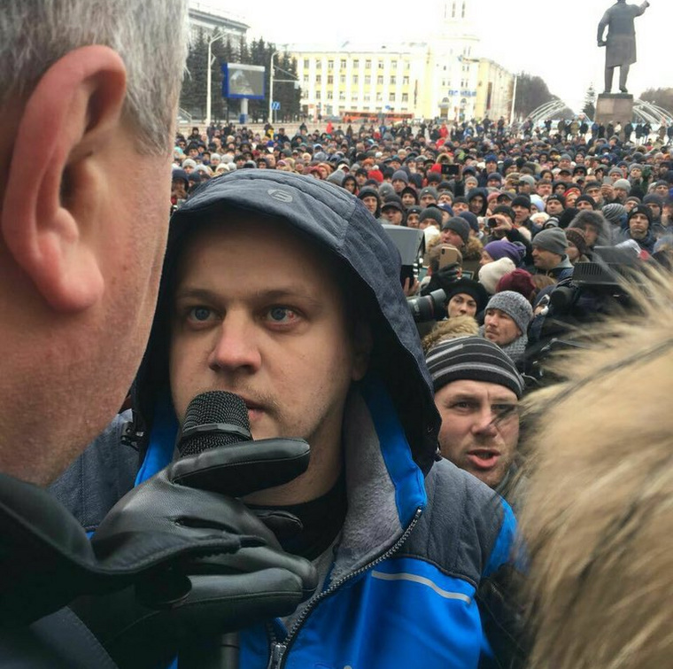 Востриков не смог сдержать эмоций