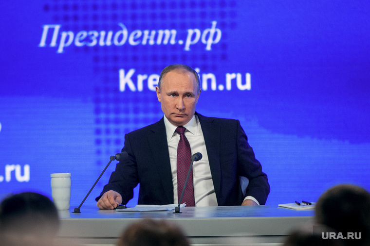 12 ежегодная итоговая пресс-конференция Путина В.В. (перезалил). Москва