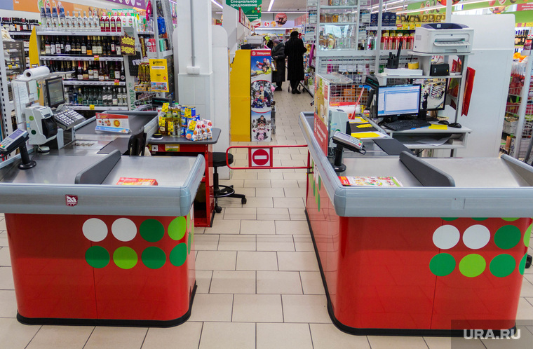 Магазин «Пятёрочка. Магнитогорск, продукты, кассы, магазин