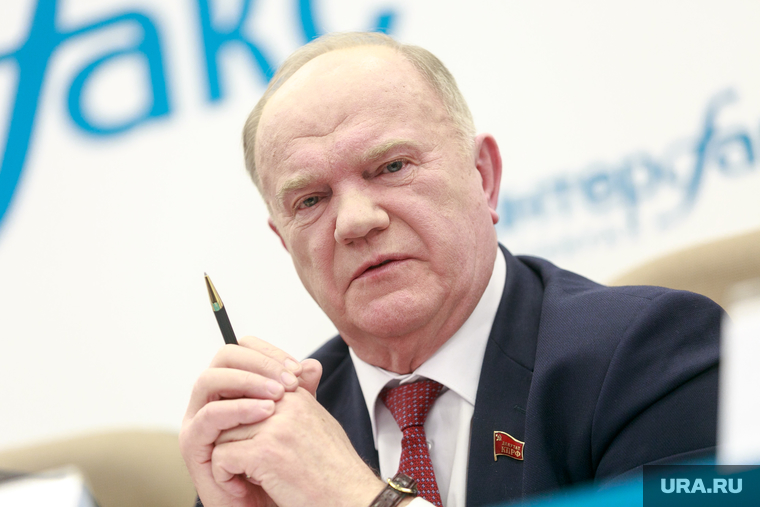 Пресс-конференция с участием Геннадия Зюганова и Павла Грудинина. Москва, зюганов геннадий