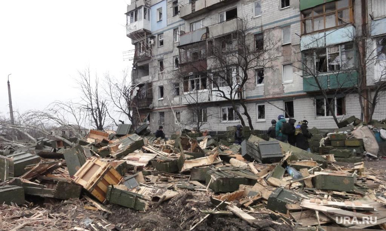 ОБСЕ в аэропорту Донецка. ДНР. Украина, донецк, разрушения