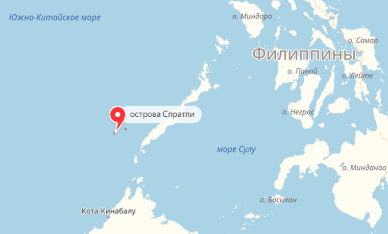 Китай занял три острова спорного архипелага Спратли