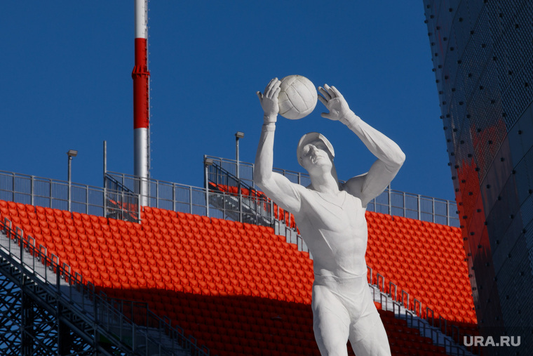 Екатеринбург готовится к ЧМ-2018, скульптура, чм-2018, центральный стадион