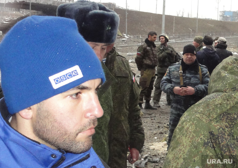 Генерал Ленцов и ОБСЕ в Донецком аэропорту, ленцов александр