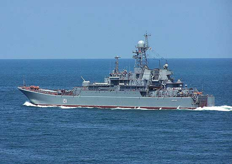 Украинский адмирал заявил о военно-морских учениях России вблизи побережья Украины
