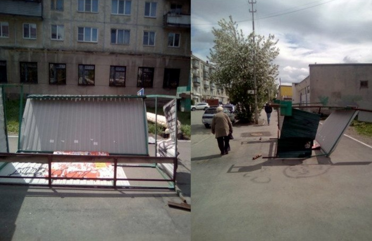 Ненадежную конструкцию просят укрепить