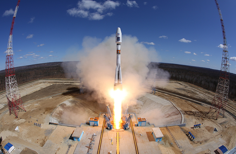 Роскосмос, космос, космодром, запуск ракеты