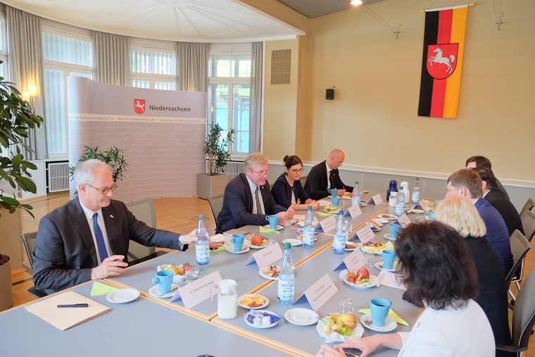 Участники пермской делегации встретились представителями немецкой стороны