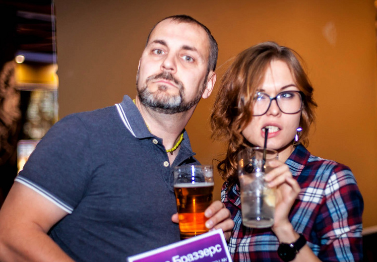 Уволенные с N1 журналисты Константин Щербина и Александра Терикова