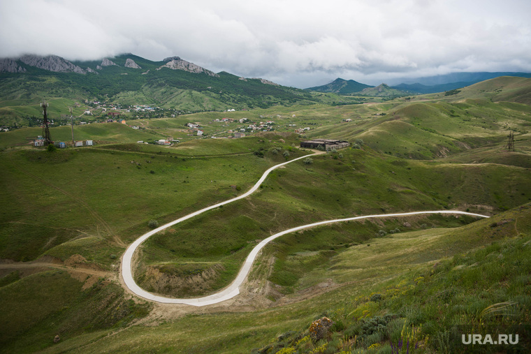 Клипарт. Коктебель, крым, природа крыма