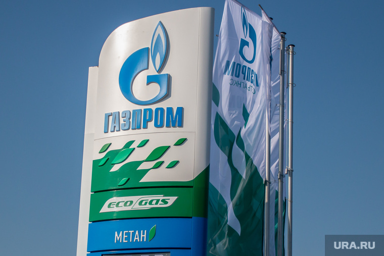 Открытие газовой заправки Газпрома при участии председателя совета директоров Виктора Зубкова. Курган, газпром, метан
