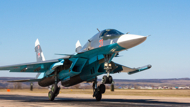Истребитель Су-34 признан лучшим в мире