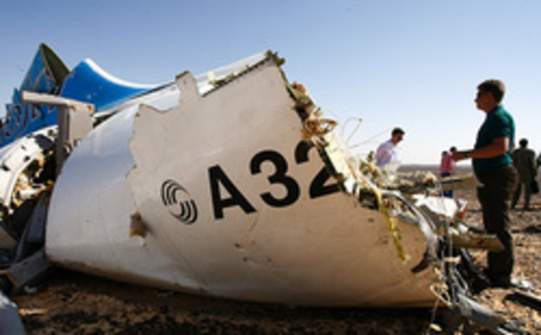 Российский лайнер разбился над Синайским полуостровом осенью 2015-го в результате теракта
