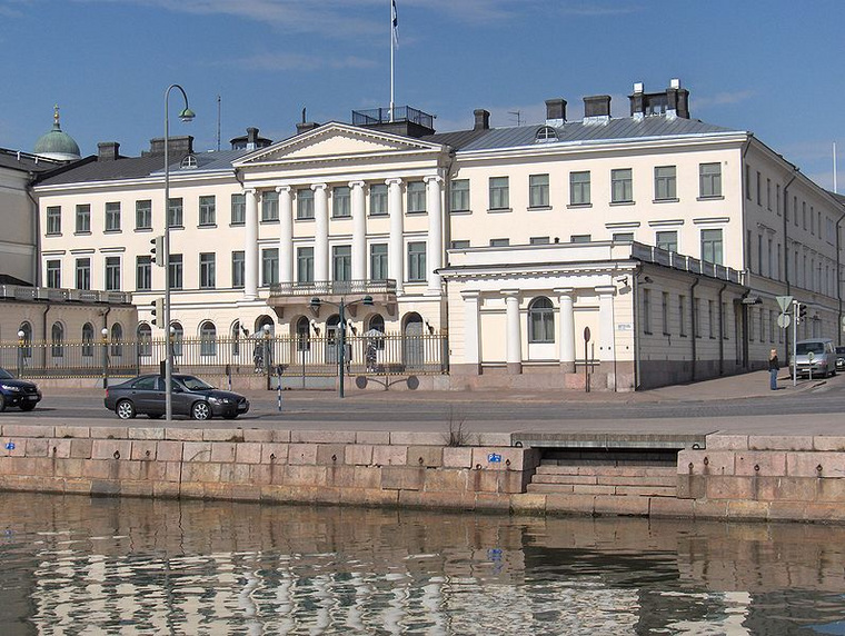 Саммит глав государств пройдет в Президентском дворце в Хельсинки, Финляндия
