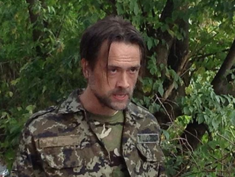 Актер поехал воевать в Донбасс