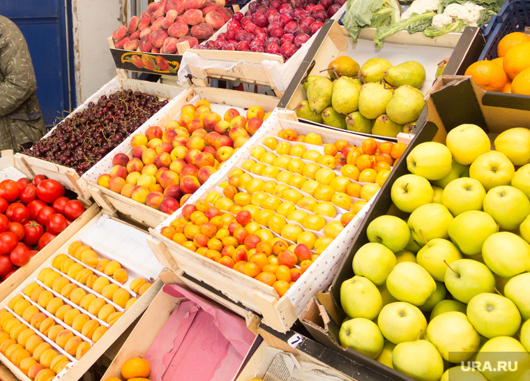 Клипарт. Магнитогорск, овощи, торговля, продукты, рынок, еда, торговец
