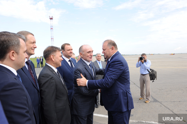 Осмотр полпредом президента Николаем Цукановым стройки в Челябинском аэропорту и строительство конгресс-холла Таганай. Саммит ШОС и БРИКС. Челябинск