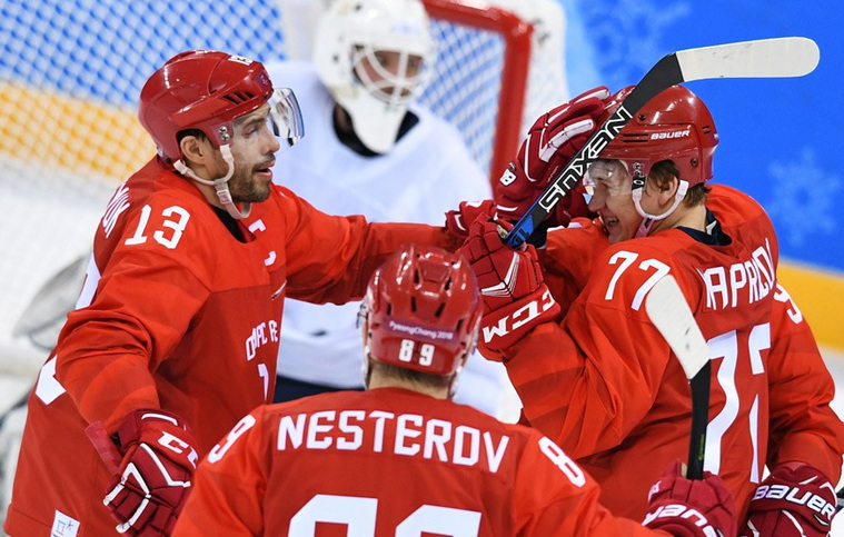 Хоккейная сборная России стала олимпийским чемпионом-2018