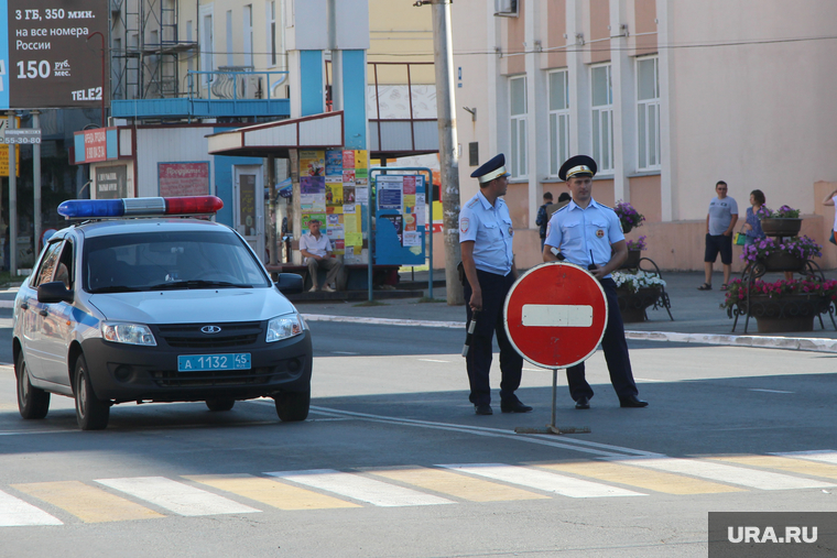 День города. Курган, проезд закрыт, гибдд