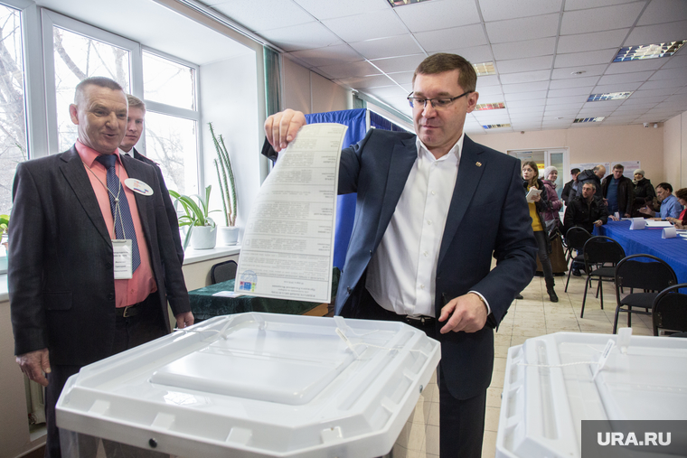 ВЫБОРЫ 2018. Голосование губернатора Владимира Якушева. Тюмень