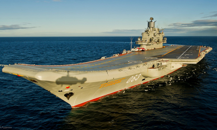 «Адмирал Кузнецов» способен нести самолеты горизонтального взлета и посадки