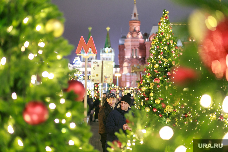 Предновогодняя Москва, елка, вечерний город, город москва, кремль, новый год, иллюминация