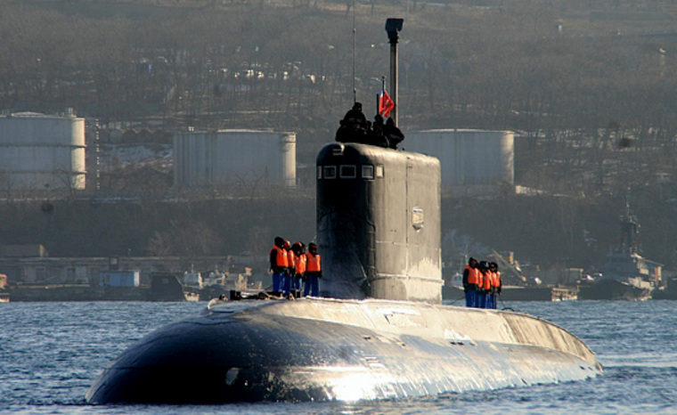Российскую подлодку назвали главной угрозой флота США (архивное фото)