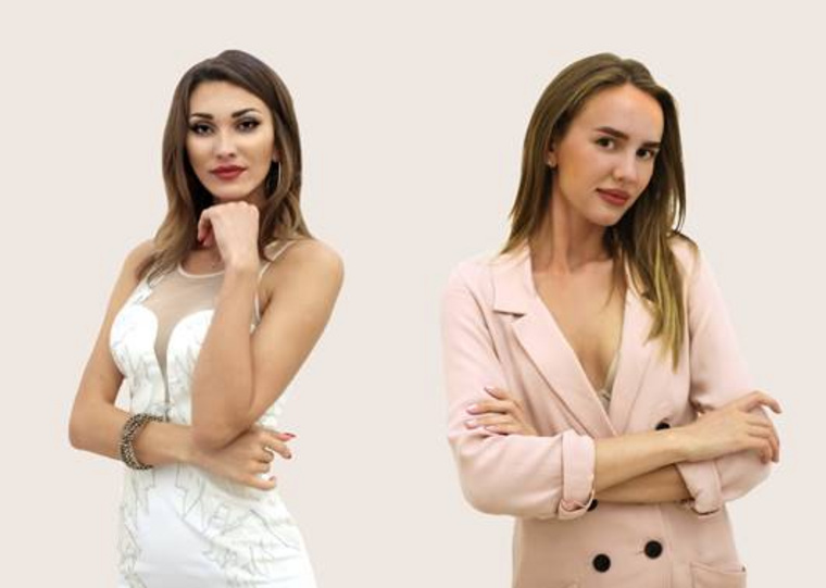 Анна Загайнова (слева) и Кристина Артемьева уже обошли тысячи конкуренток