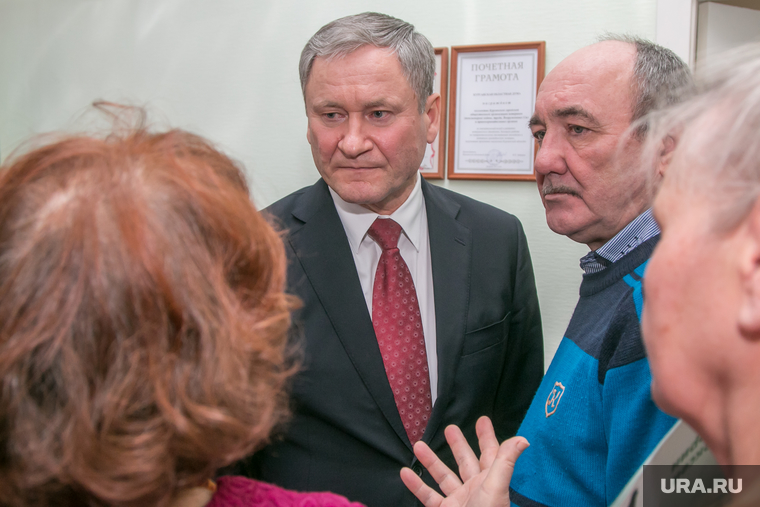 Встреча губернатора Кокорина с ветеранами города. Курган, кокорин алексей