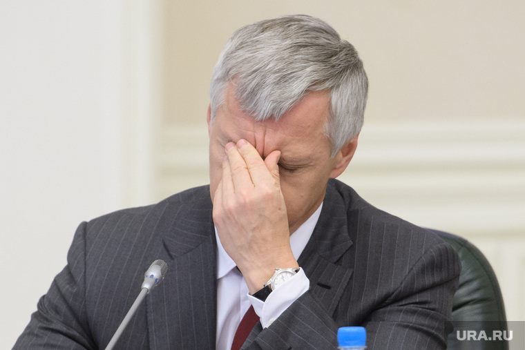 Совещание с представителями партий УрФО в полпредстве. Екатеринбург, усталость, головная боль, гартунг валерий