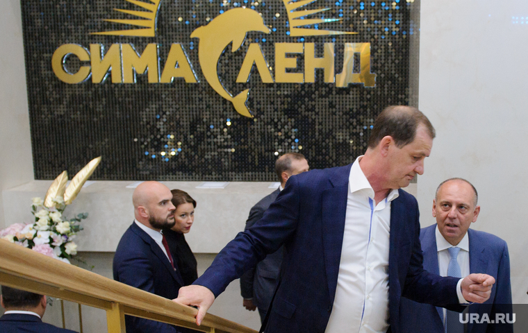 Расширенное заседание президиума областного Союза промышленников и предпринимателей в офисе компании "Сималенд". Екатеринбург, куйвашев евгений, симановский андрей, сималенд
