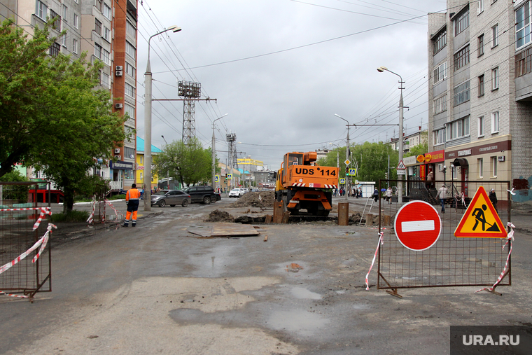 Дорожные проблемы
Курган, дорожные работы, улица куйбышева, знак стоп
