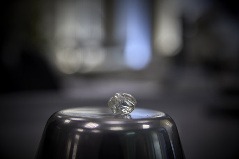Масса алмаза — 51,49 карат