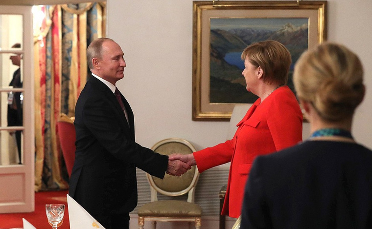 Владимир Путин и Ангела Меркель встретились в столице Аргентины