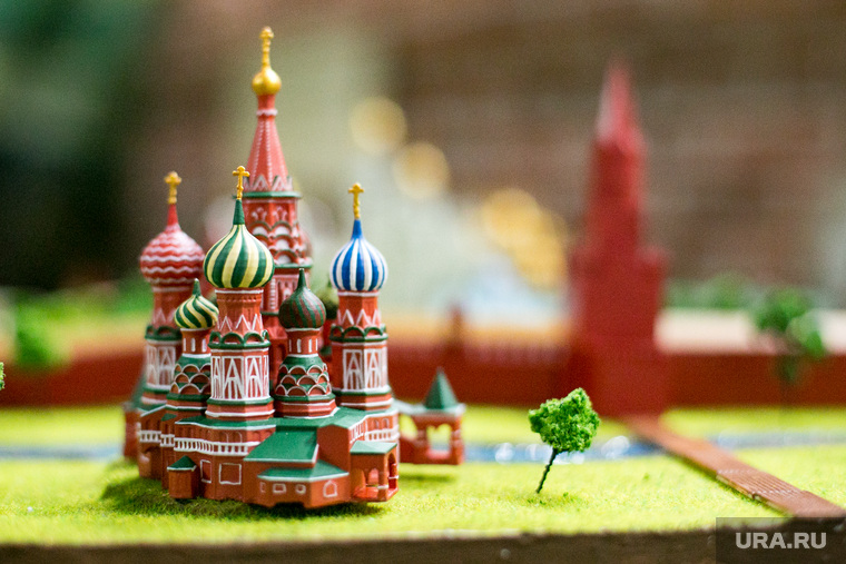 Россия - моя история. Москва, макет, собор василия блаженного, московский кремль, покровский собор