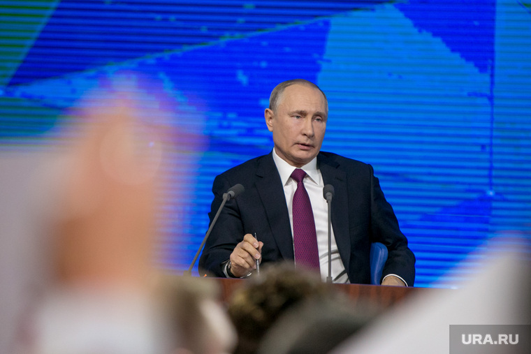 Пресс-конференция Президента России Владимира Путина. Москва, портрет, путин владимир