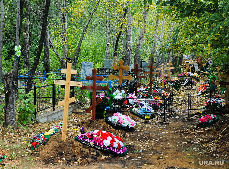 Кладбища Челябинска Фото