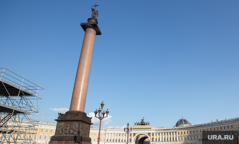 Санкт-Петербург, дворцовая площадь, александрийская колонна